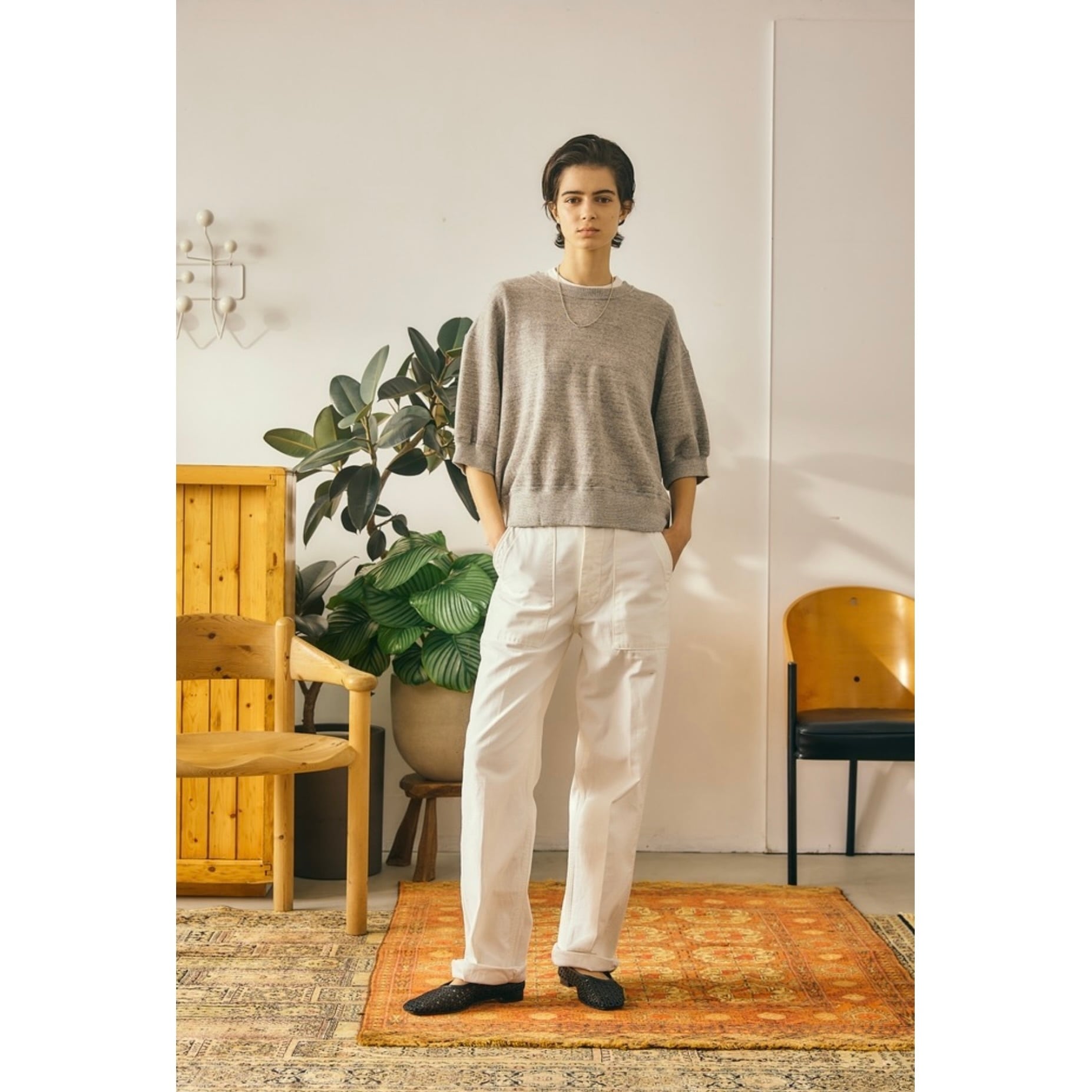 Oblada BLANK H/S SWEAT | 1F Store