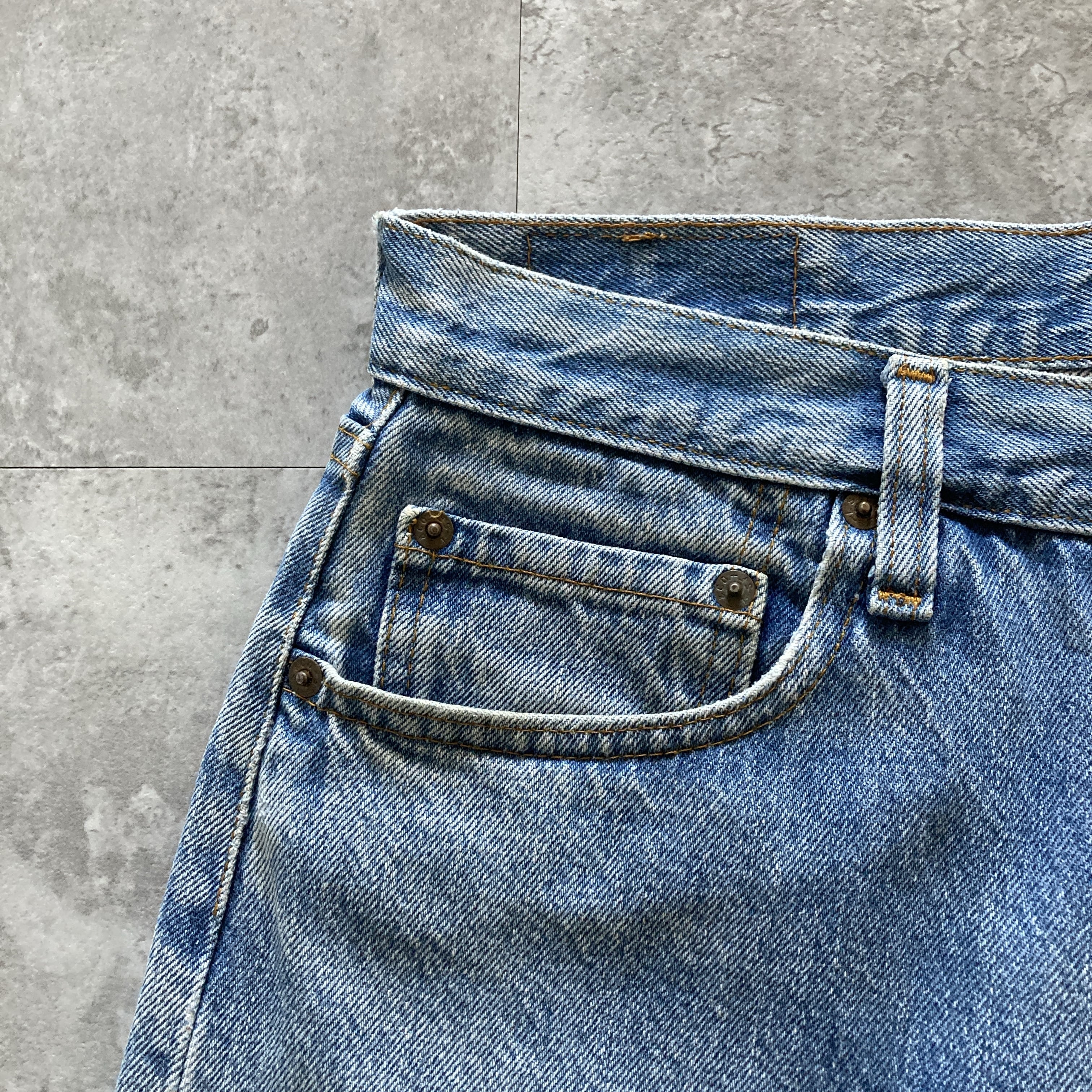 W31】80s US.Levis 501 リーバイス エルパソ工場(525) ボタン裏刻印525