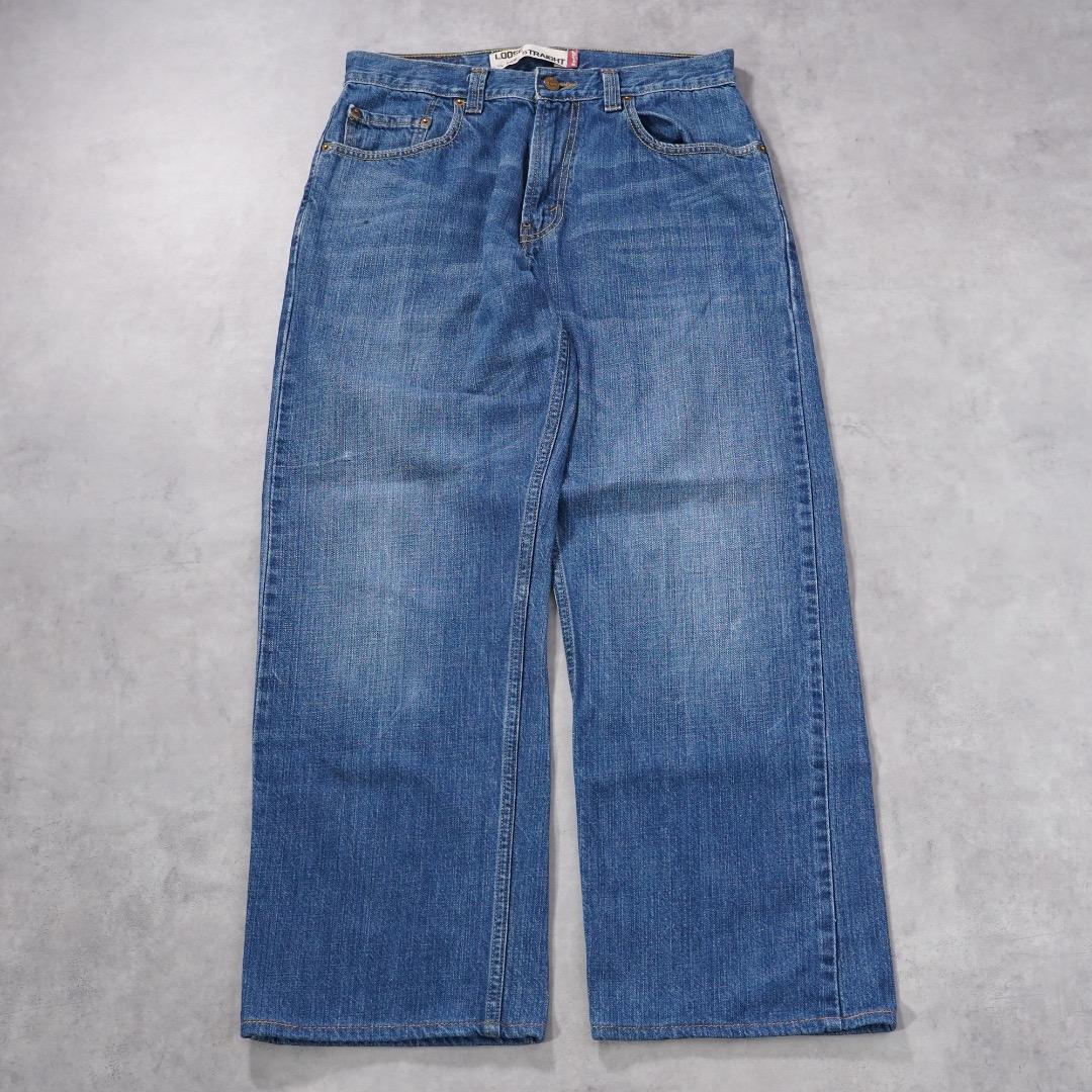 リーバイス569 Levis W30 ブルーデニム 青 00s 古着 18340