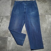 2tuck denim slacks