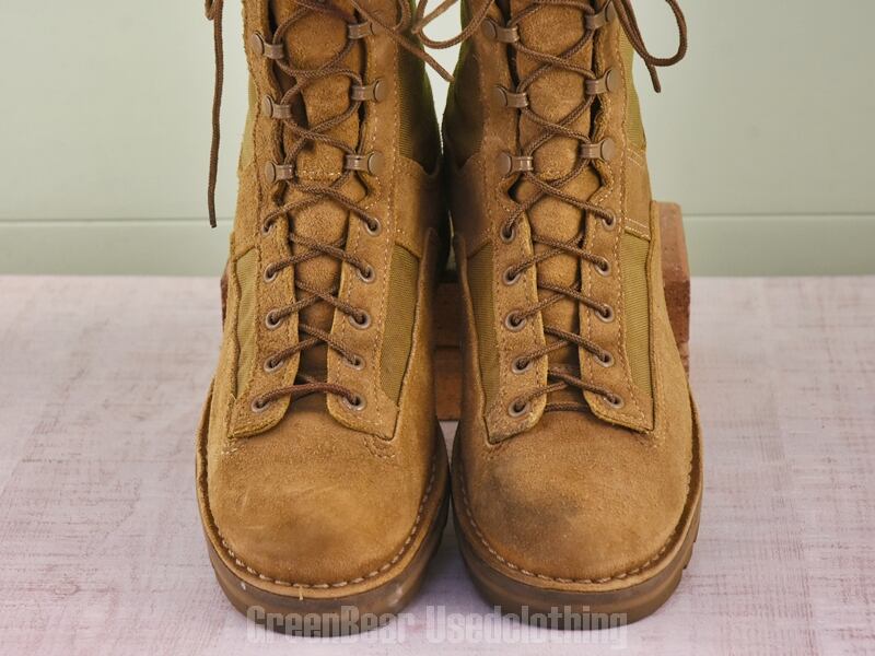 D111 USA製 Danner ビンテージ コンバットブーツ スウェード 茶 メンズ