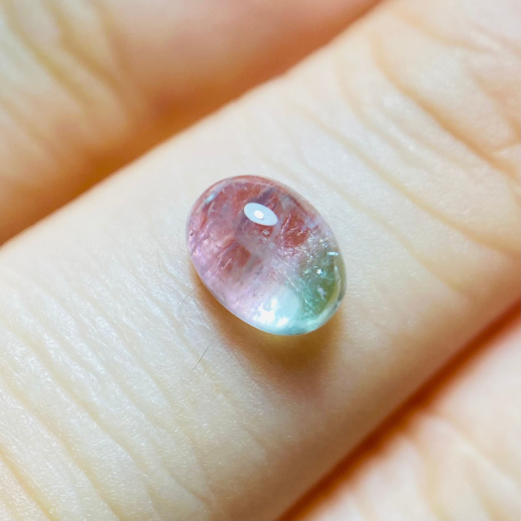 ファンタジーカラーなバイカラートルマリン