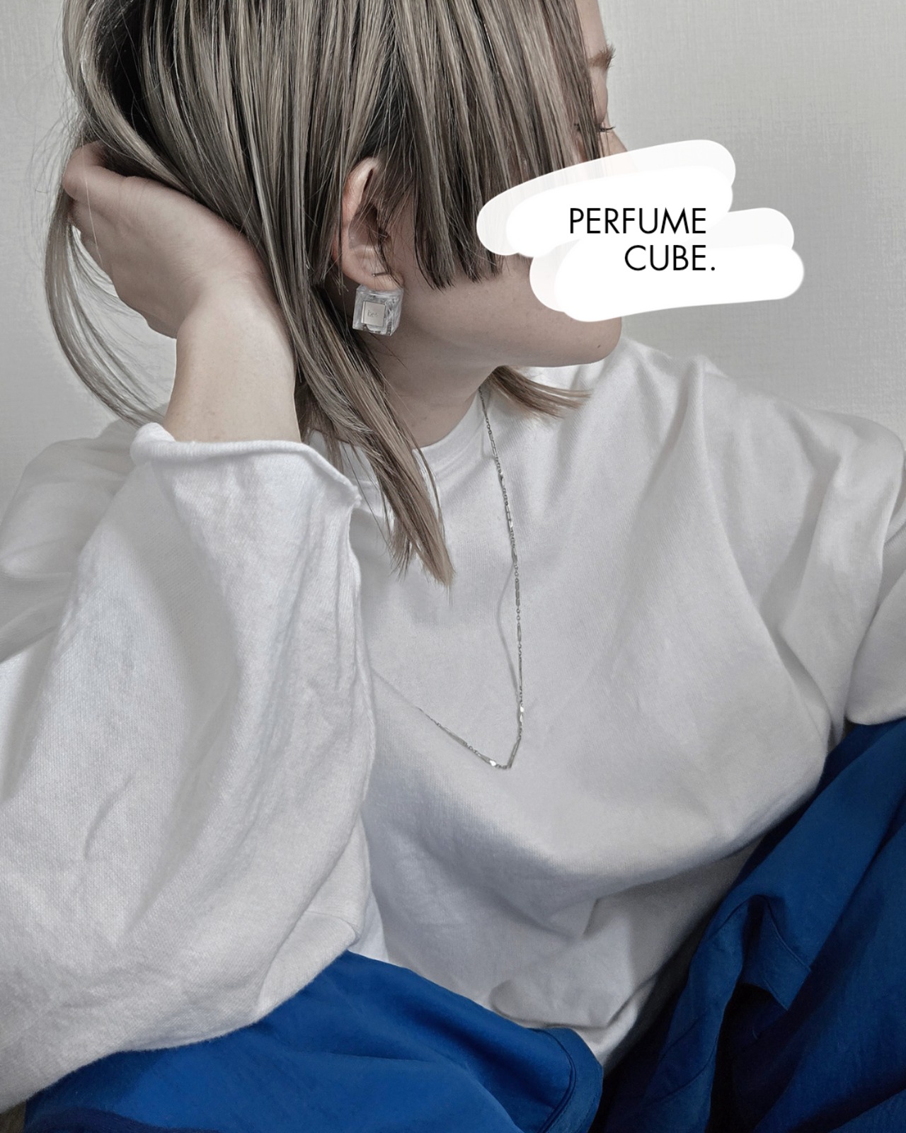 PERFUME CUBE. [black-lame] - 7