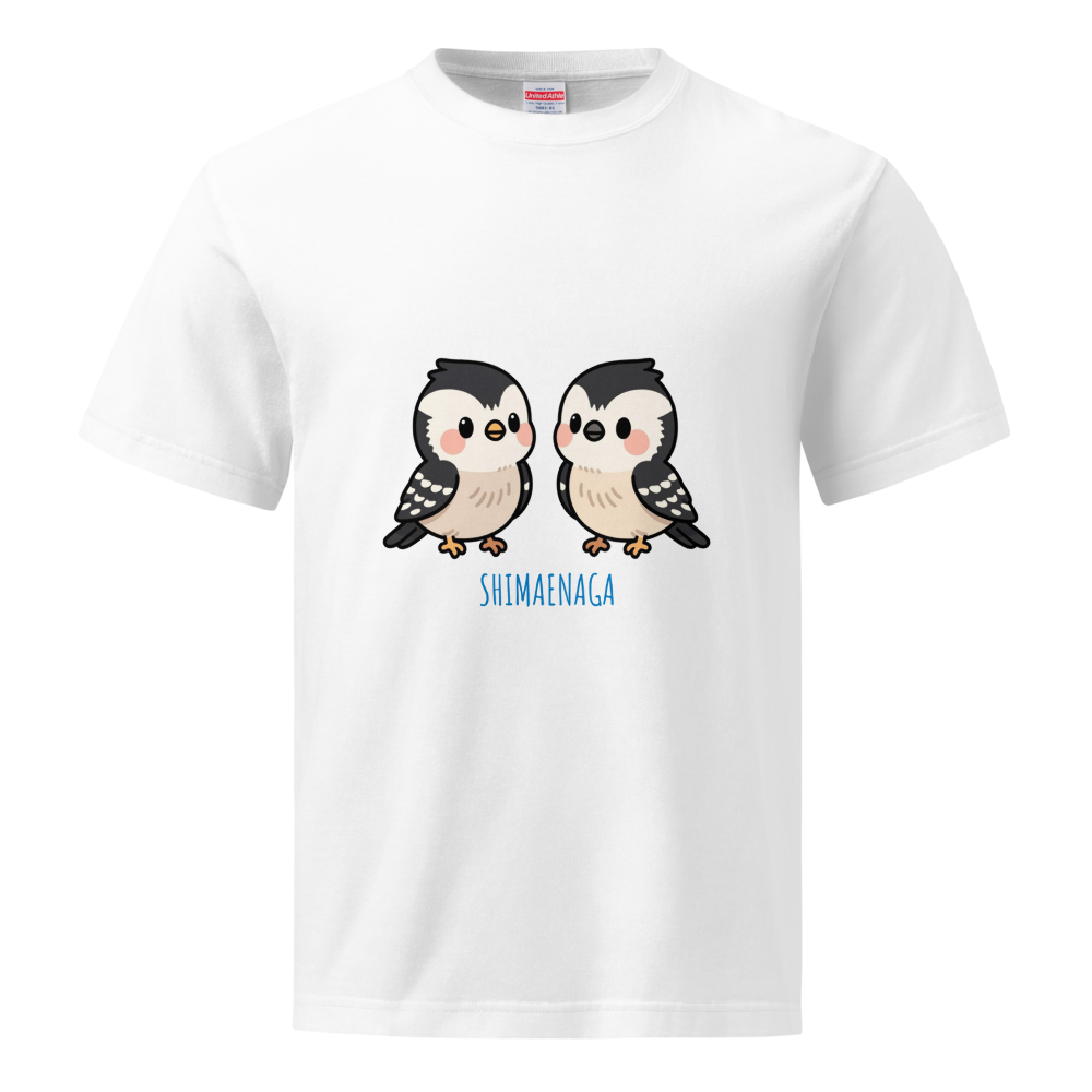 シマエナガ ベーシックTシャツ 各種サイズ