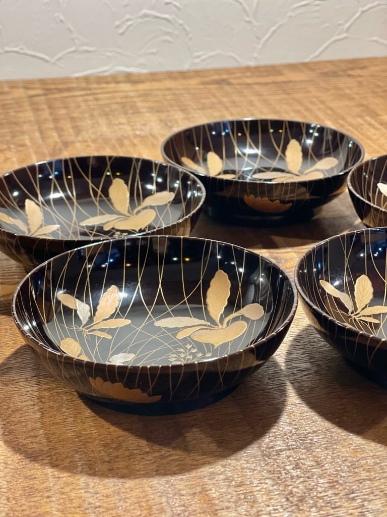 菓子皿 大根蕪蒔絵 ラスト1 | (有)新原美術