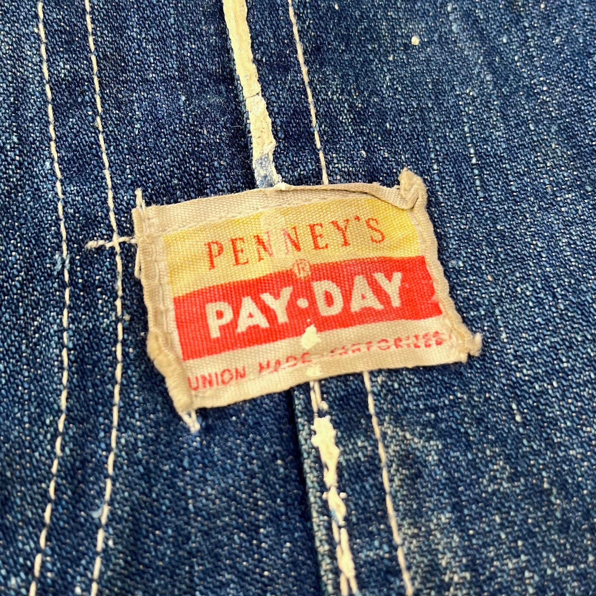 ビンテージ　カバーオール　PAY-DAY 50's PAY DAY ビンテージブランケット付きカバーオール - Fresh