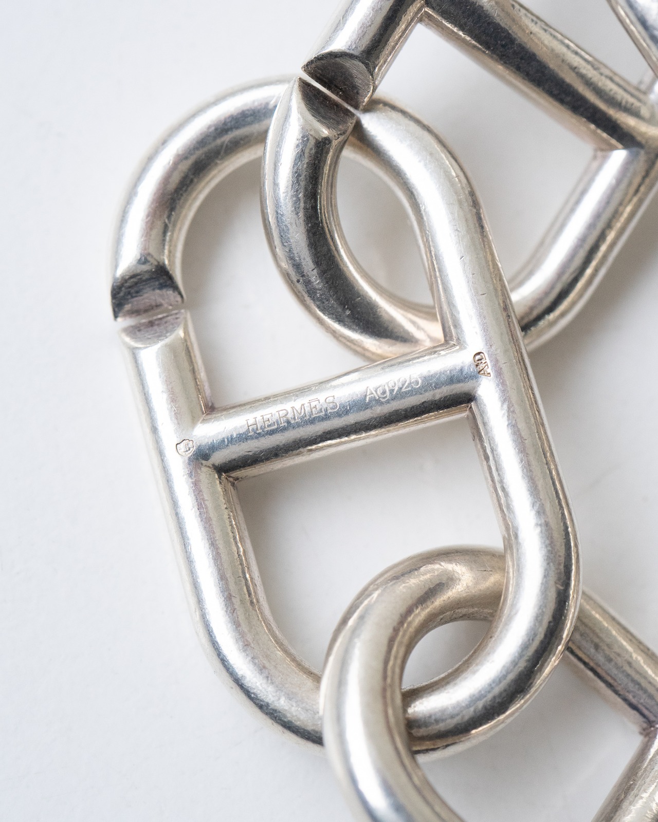 〈Hermès〉Chaine dancre Geant Bracelet 6 - 7