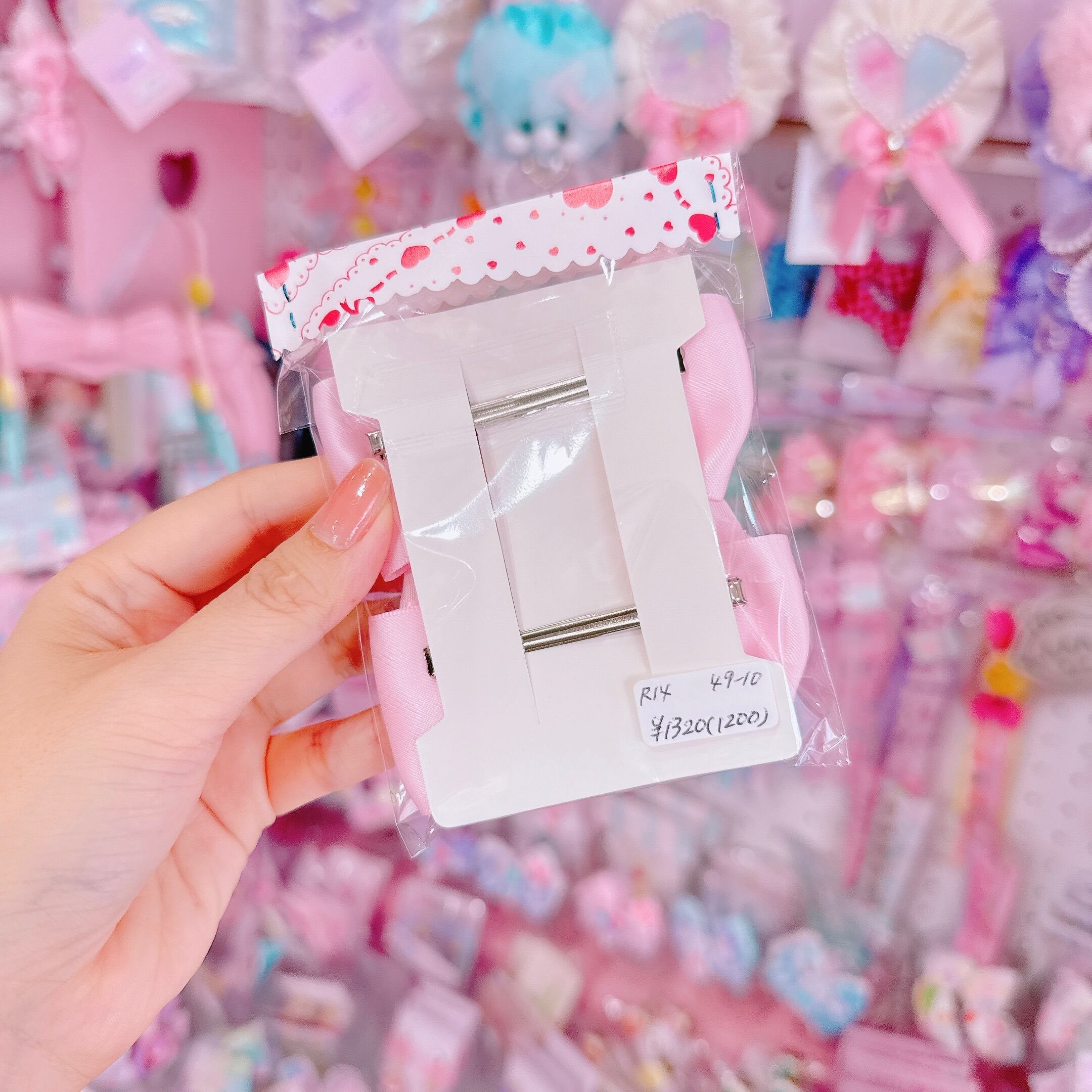 【R14】49-10ツインヘアクリップ