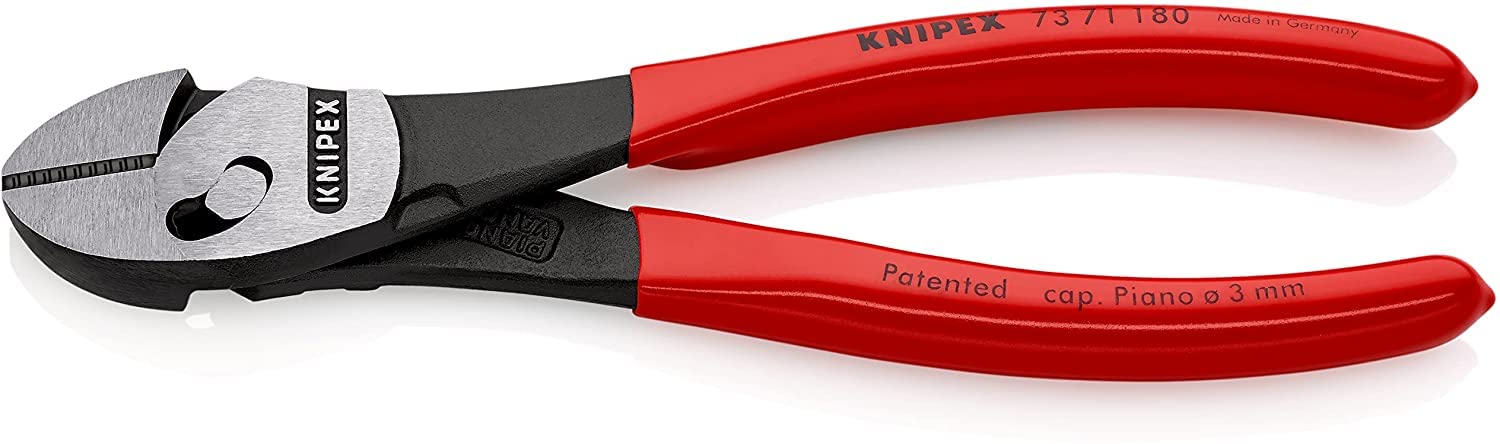 【人気】クニペックス KNIPEX ツインフォースニッパー 180mm 7371180
