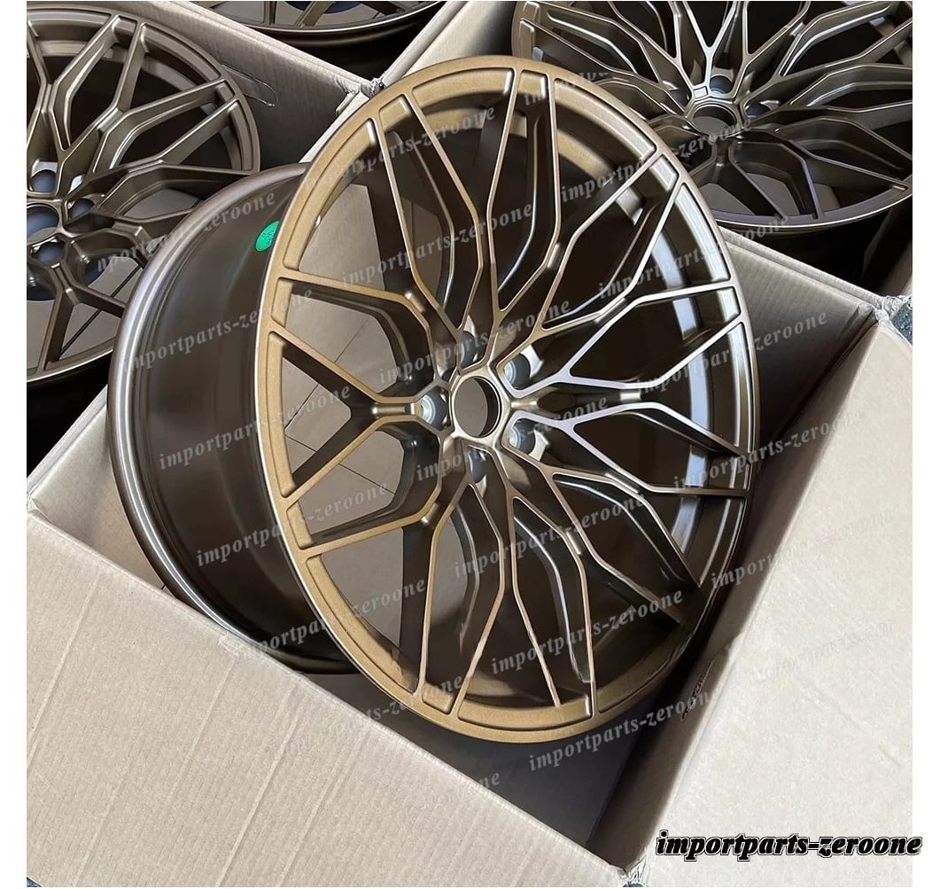 専用様の専用 20インチ 鍛造 ブロンズ スタイル ホイール 2020+ BMW M3 G80 M4 G82