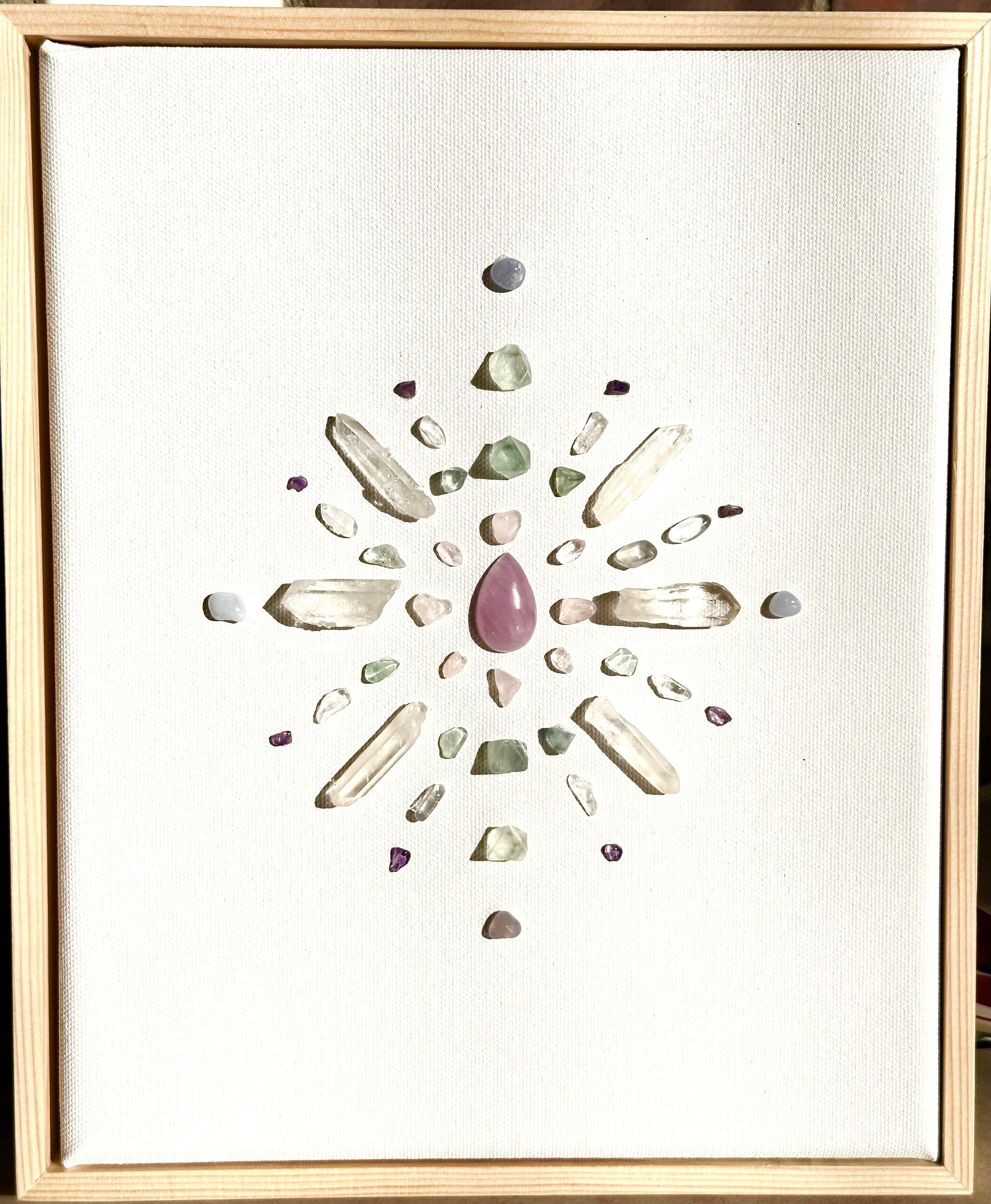 Sacred Drop】クリスタルグリッド 天然石アート | s'harmoniser