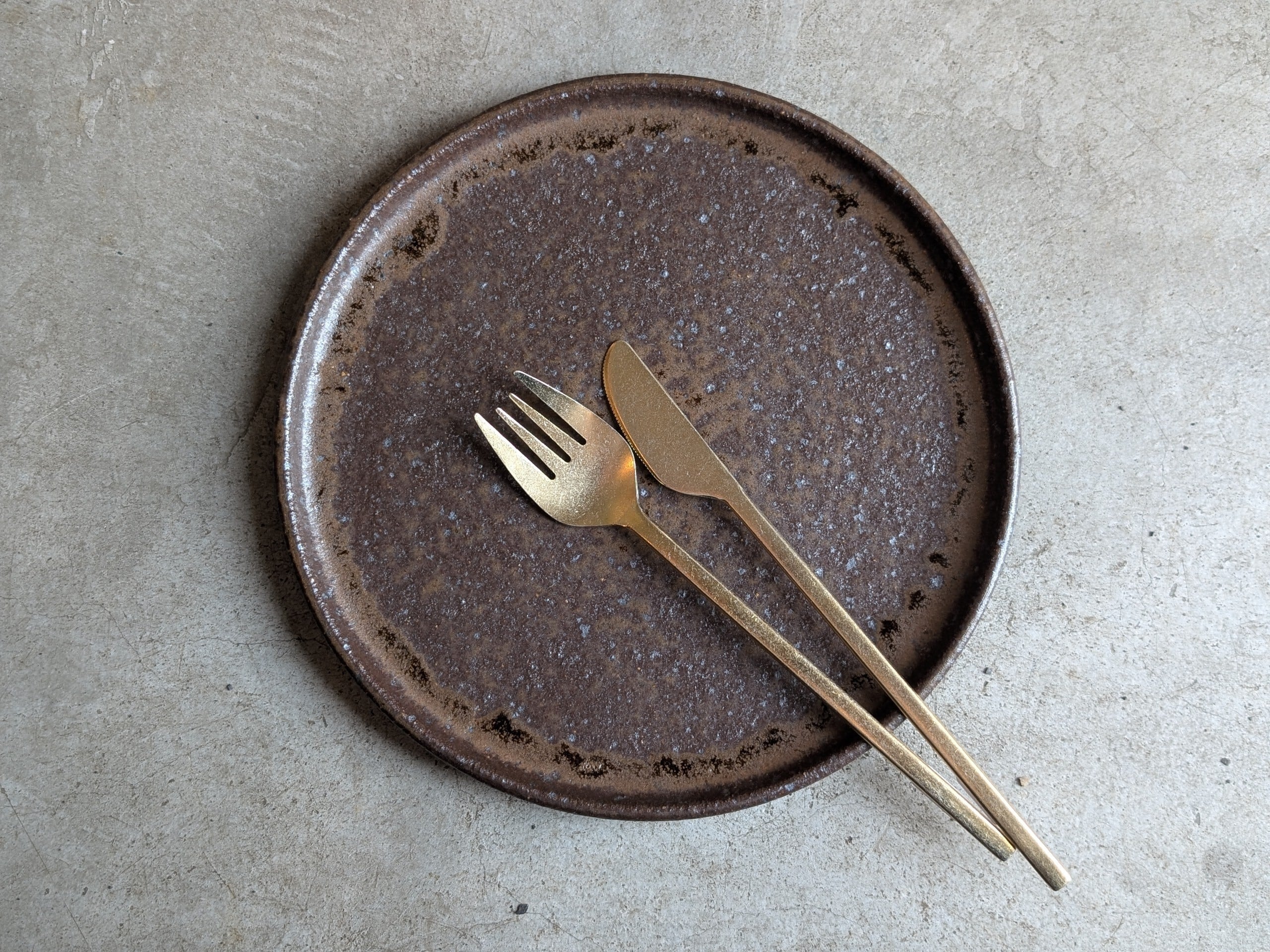 信楽焼 SABIスタックトレイ プレート24cm | HARVEST