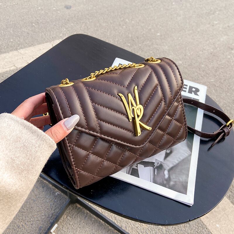 チェーン スクウェア メッセンジャーバッグ 手作りハンドバック44413253329