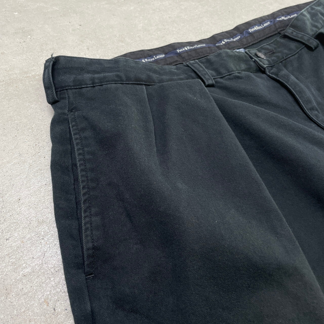 90年代~00年代 Polo Ralph Lauren ポロラルフローレン 2タック ワイド 