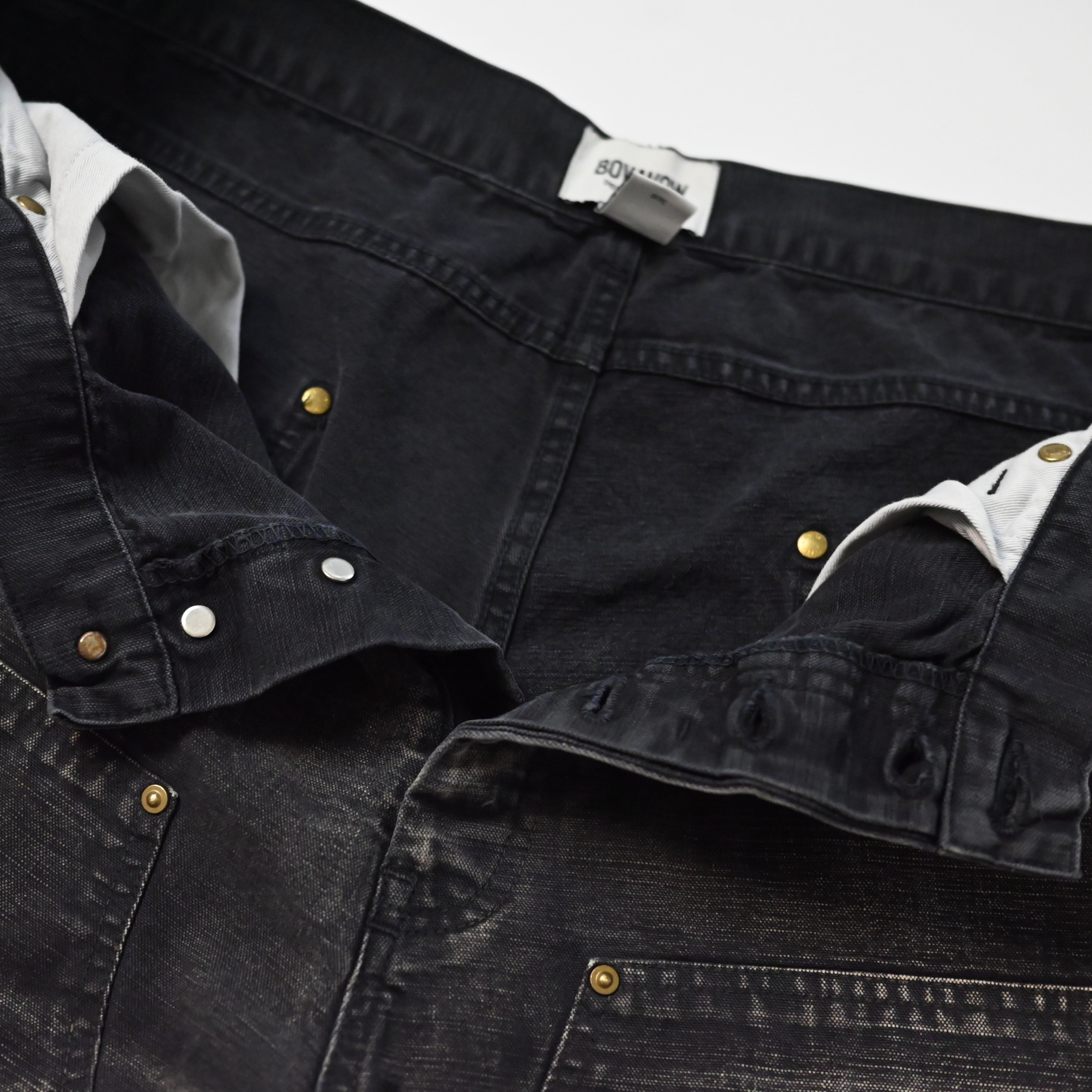 BOWWOW / DOUBLE KNEE DUCK SHORTS AGED | GANKO
