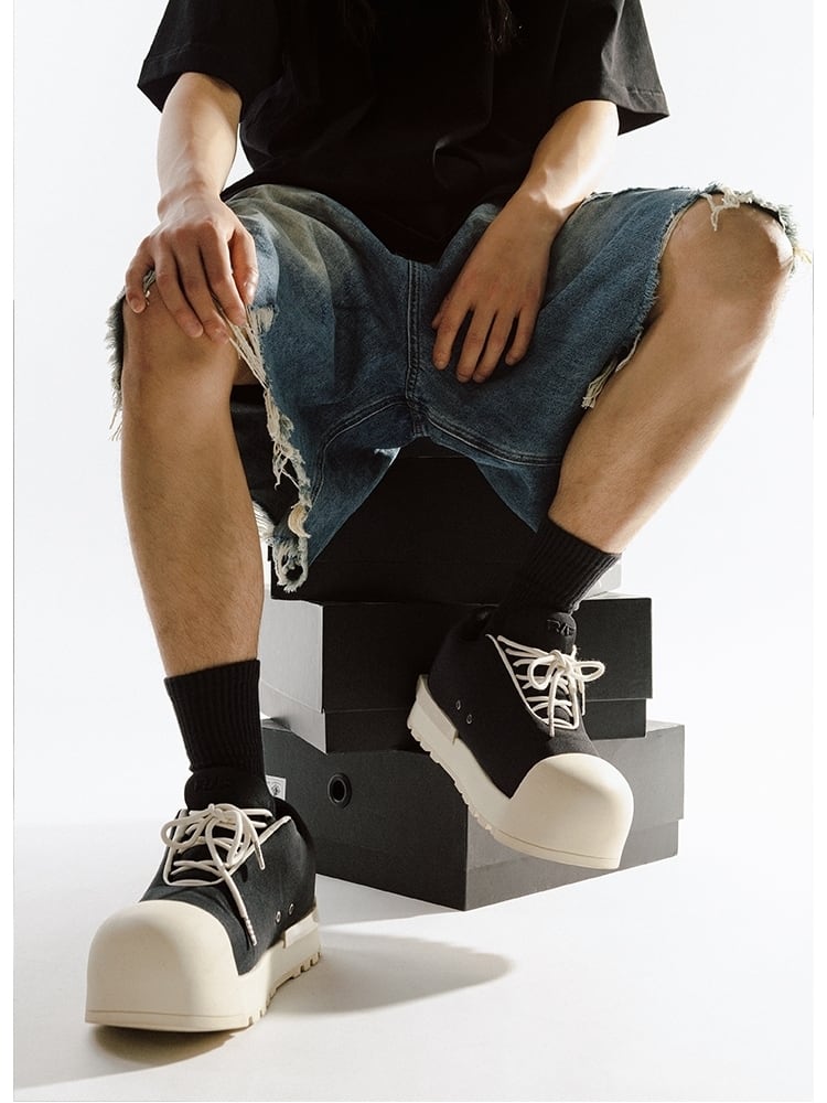 FVVO ROCKSTA 厚底 37 24cm ハイカットスニーカー ブーツ FVVO ROCKSTA 厚底 37 24cm ハイカットスニーカー ブーツ 日本未