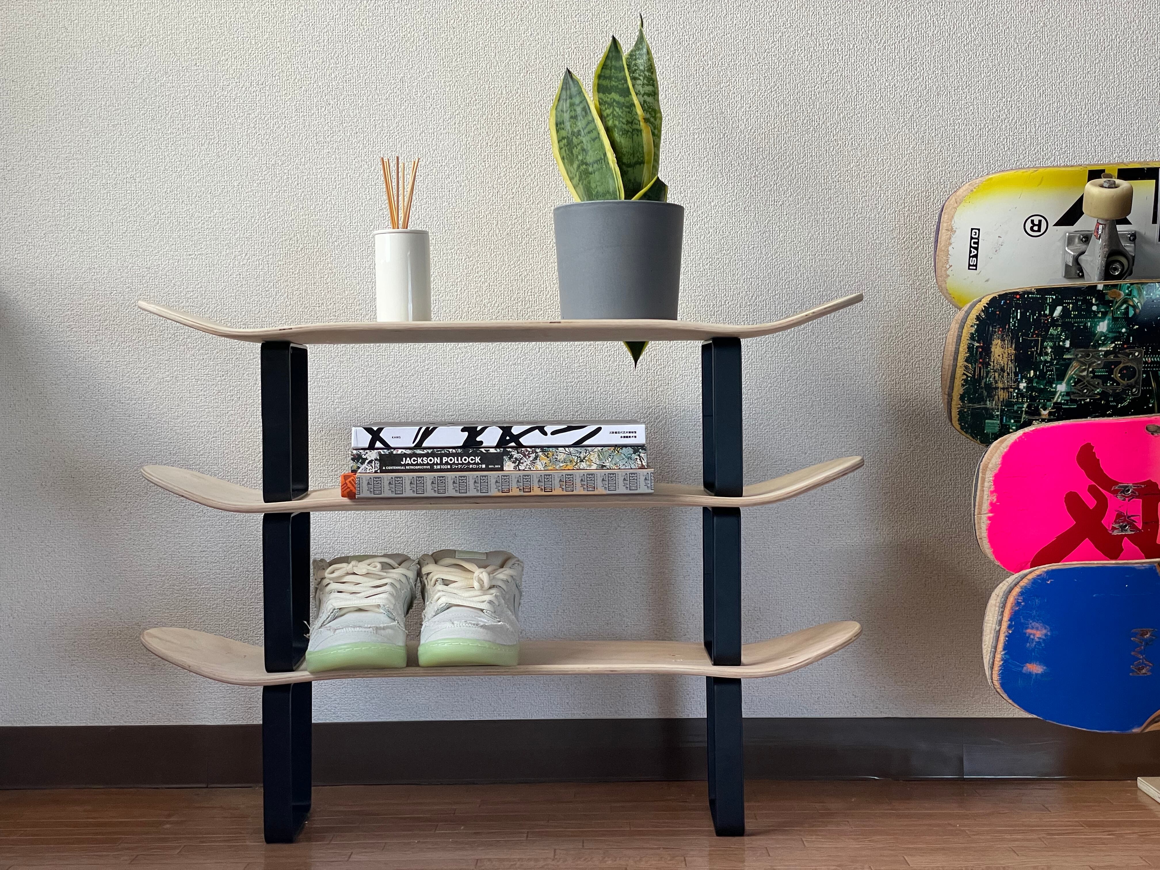 SK8 Iron RackSpacer Three Shelves pack【with Deck】 | sk8life