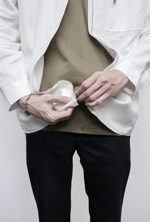 00’s "HERMÈS by Martin Margiela" Linen Zip Jacket