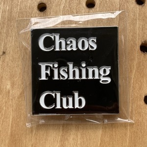Chaos Fishing Club　Logo Pins　カオスフィッシングクラブ　定番ロゴのピンズ　
