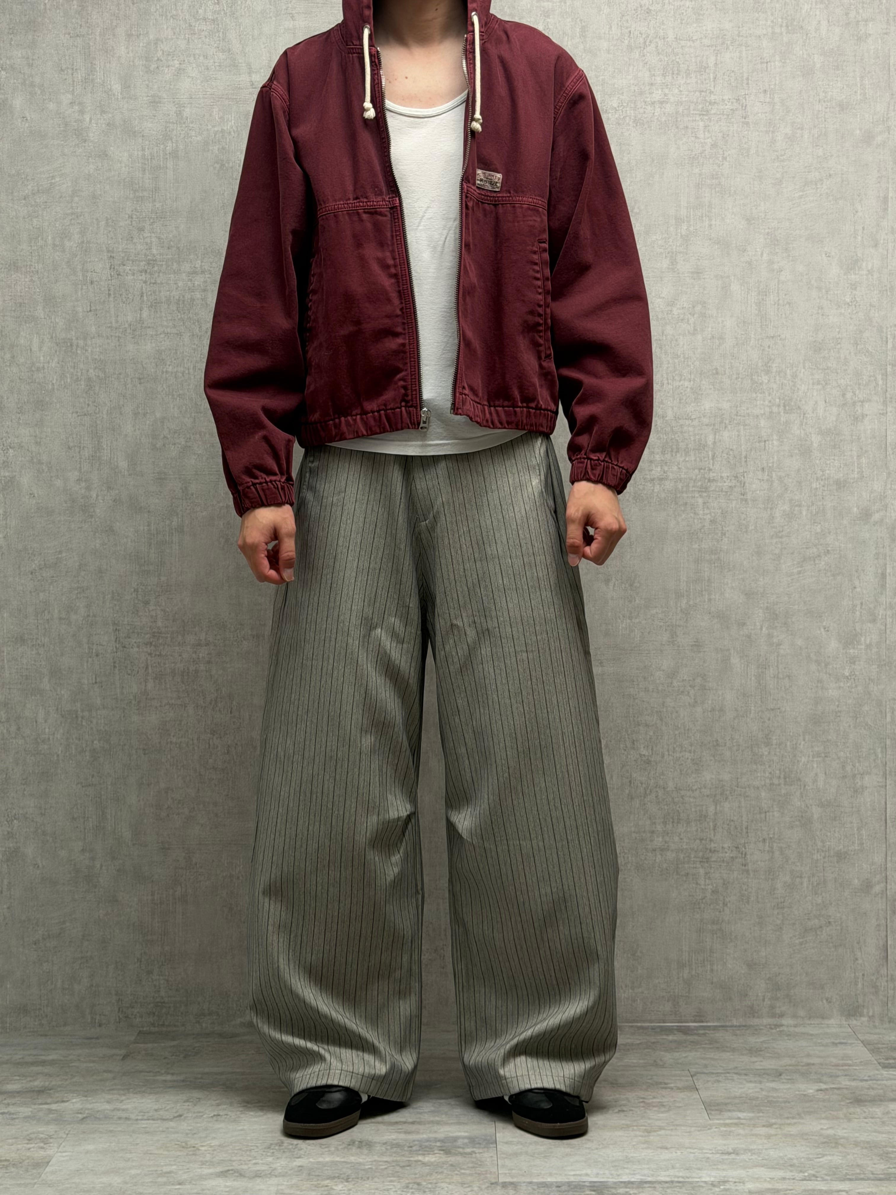 Urban Stripe Wide Trousers