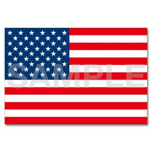 世界の国旗ポストカード ＜アメリカ＞ アメリカ合衆国 Flags of the world POST CARD ＜America＞ United States of America