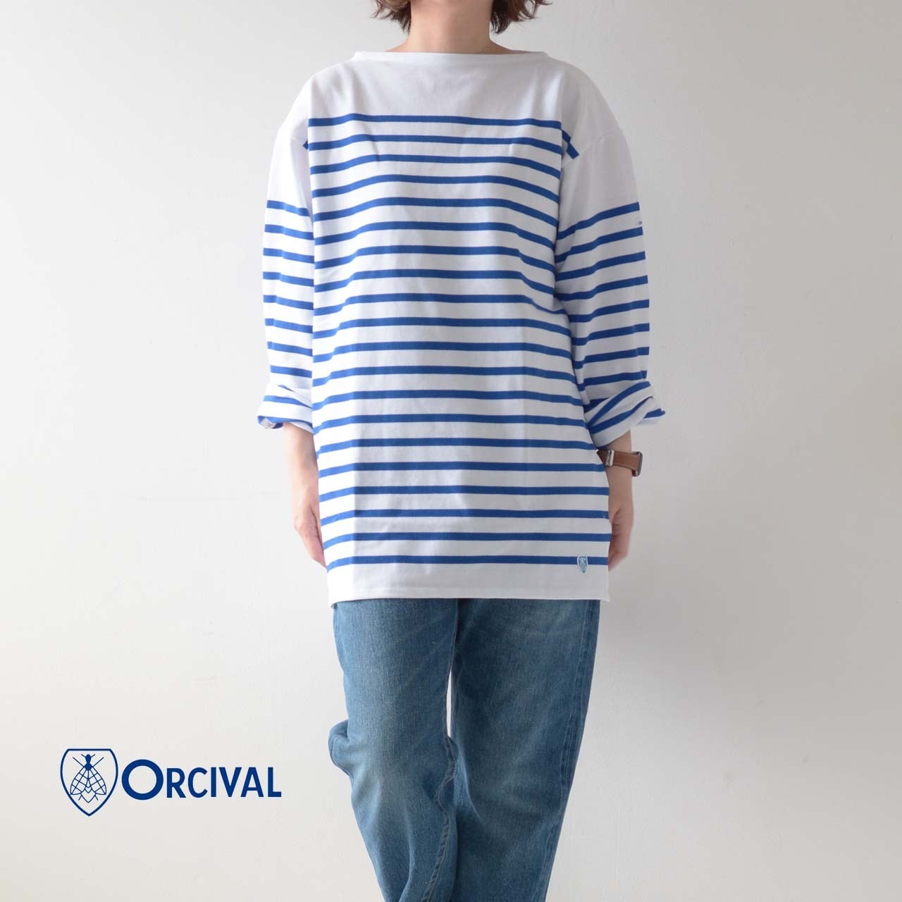 ORCIVAL [オーチバル・オーシバル] WIDE BODY BOAT NECK L/S P.O. ...