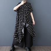 イレギュラーヘム チュニックシャツ  30102