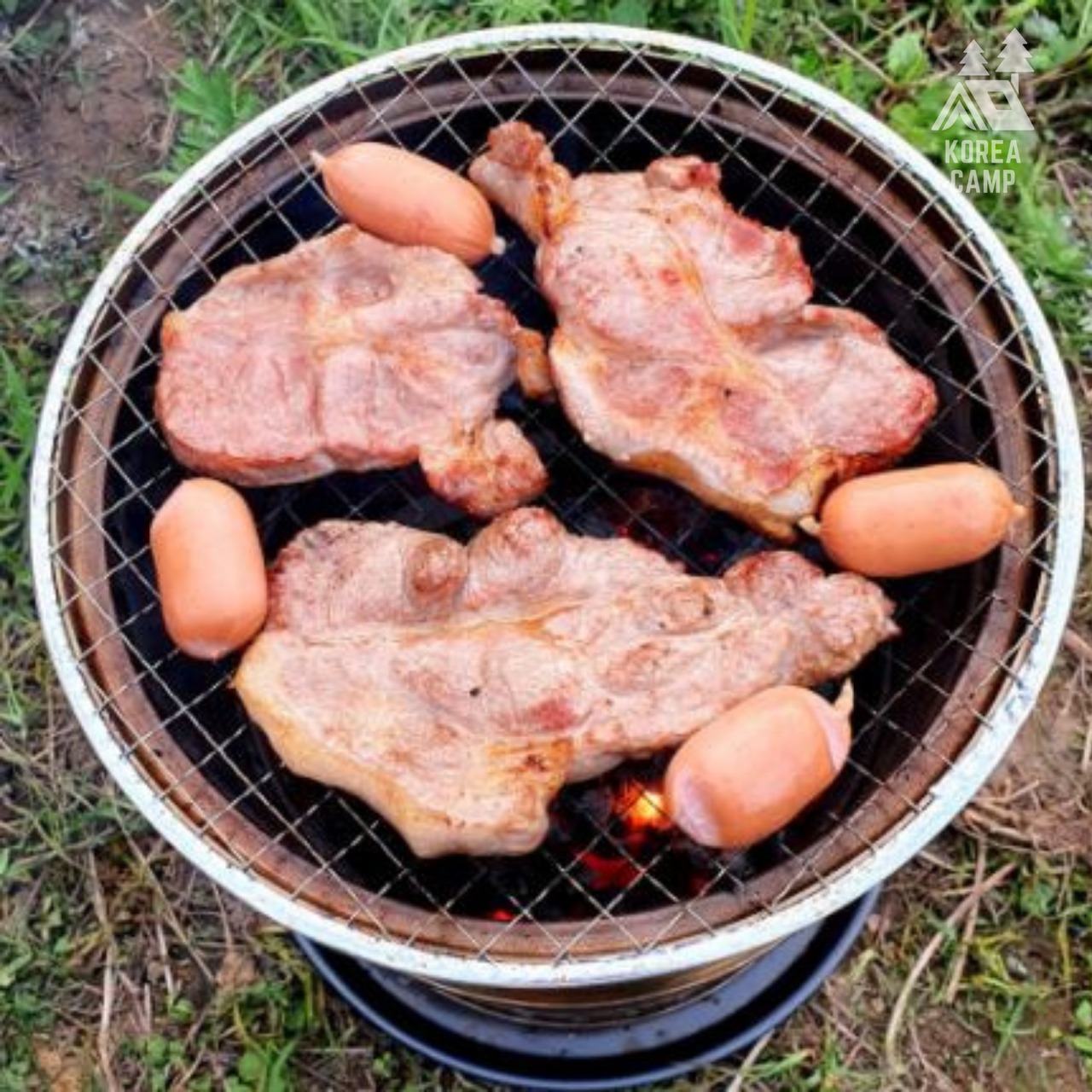 【UJU CAMPING】二次燃焼ミニストーブ28★軽量コンパクト！韓国人気ブランド