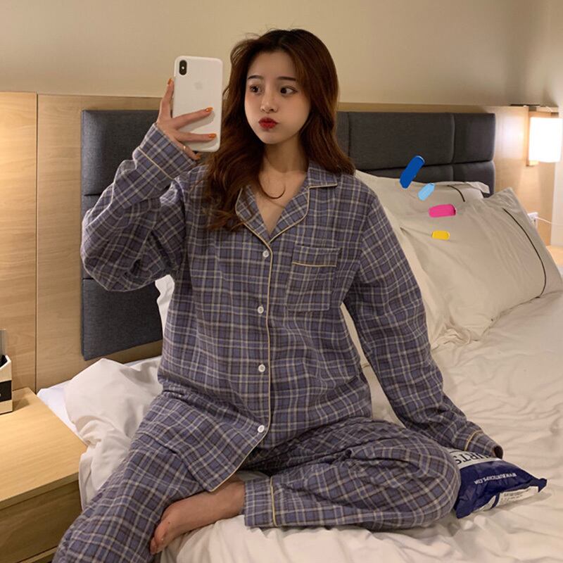 レッドスタイル格子柄レディーススプリングカジュアルルーズ ロング 春物 萌量不足88196982898