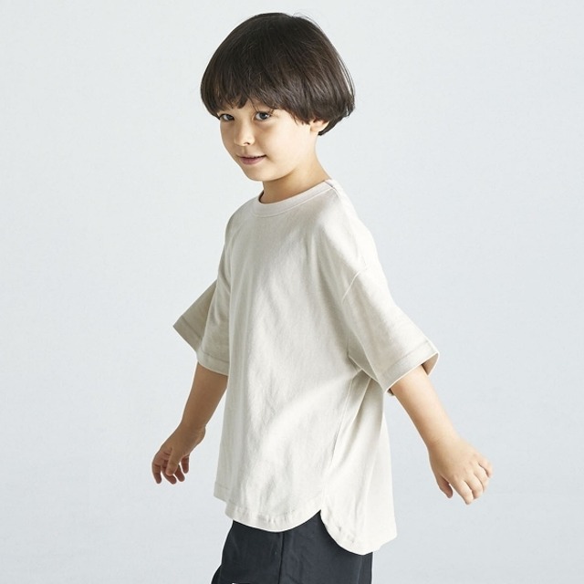 fov Plain Tee【90-160cm】Sand