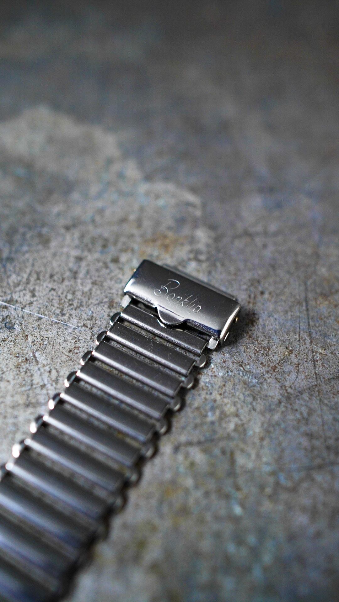 DEADSTOCK / 1940s】BONKLIP ボンクリップ バンブー ブレス 取付幅18mm 