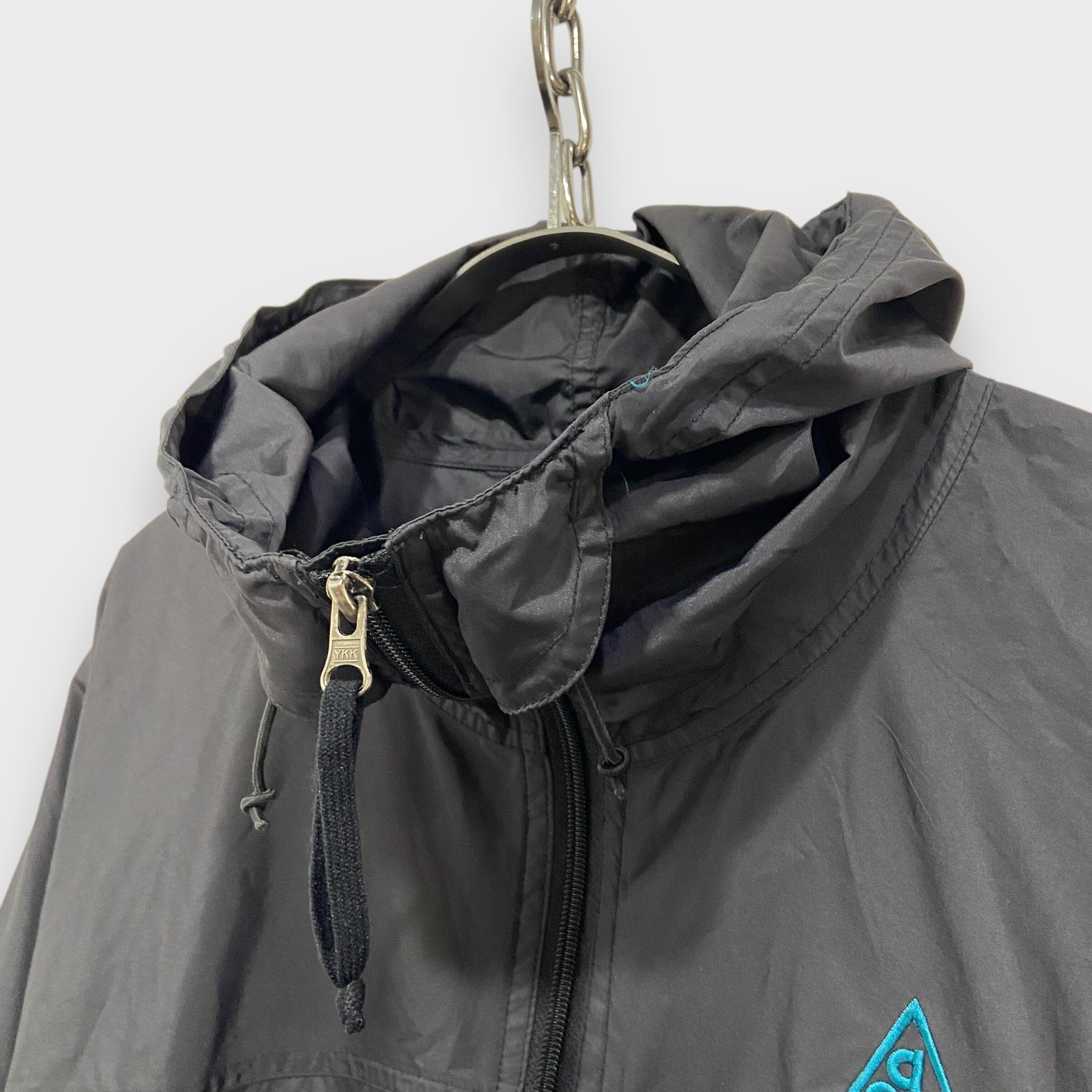 90s NIKE acg ナイアノラックパーカー ストームフィット 黒 L 90s NIKE acg ナイアノラックパーカー ストームフィット 黒 L