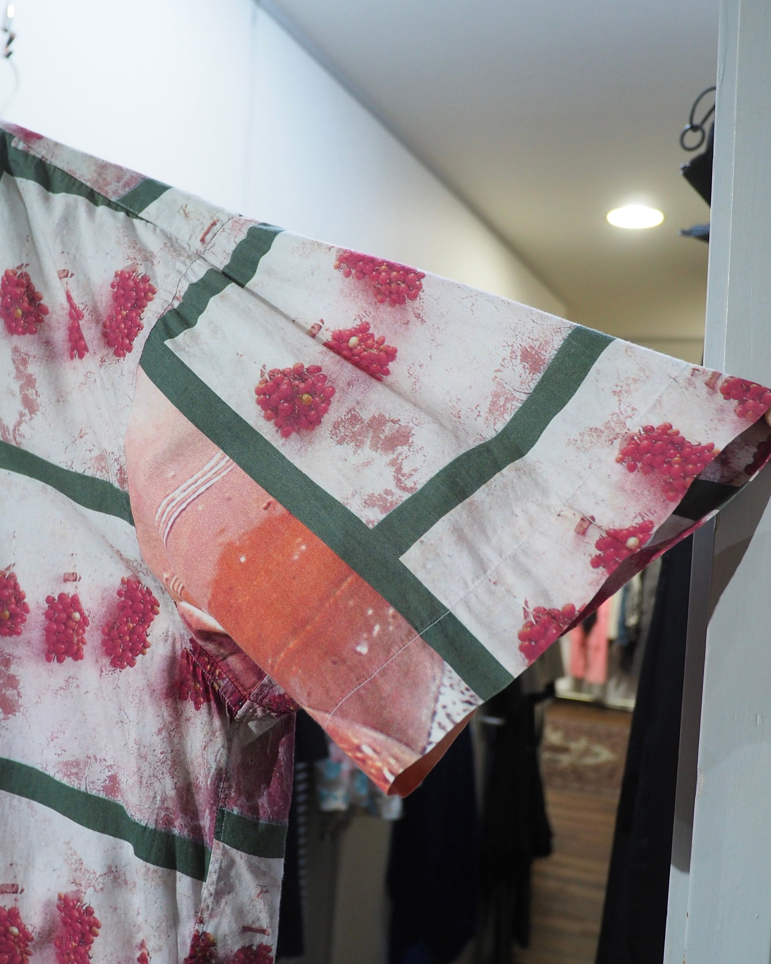 ” Paul Smith London ” Photo printed Collage SS Open collar Shirt