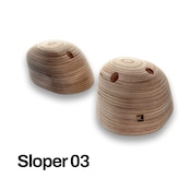 【木製クライミングホールド】SYMMETRIC SLOPER-2 6P