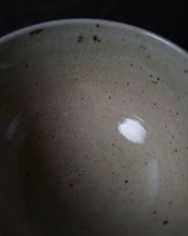 碗　讃岐窯　明石朴景描　共箱