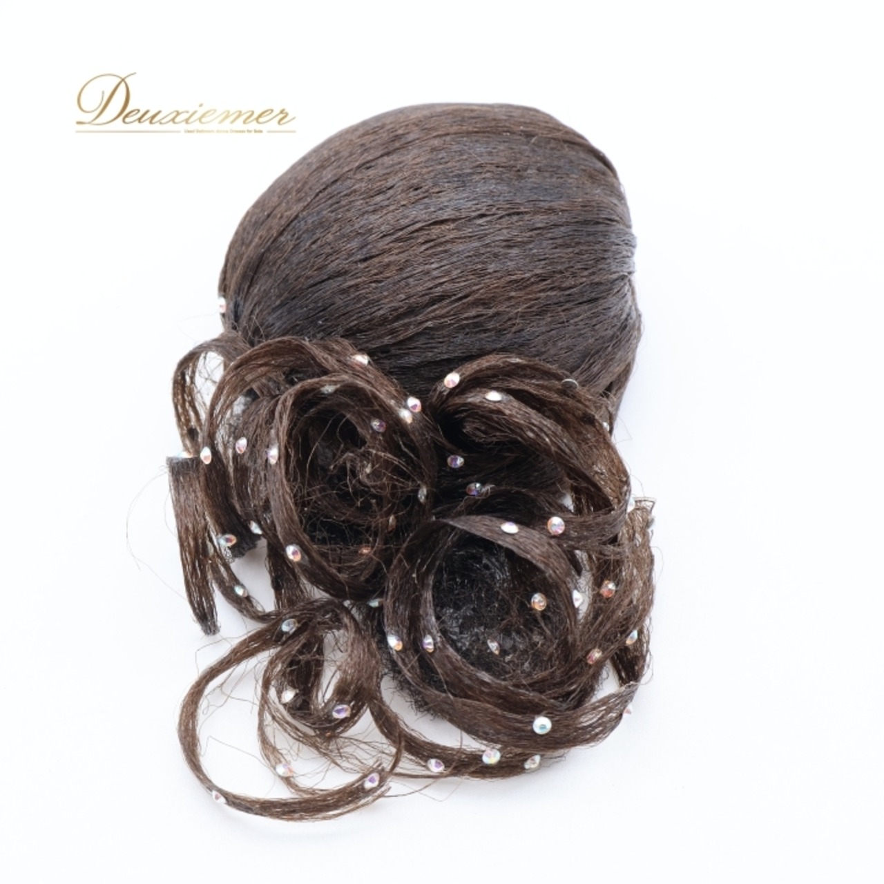 社交ダンス 小物 シニヨン カップ デモ 競技 つけ毛 つけ髪 団子 飾り 装飾 ブラック系 ブラウン系 パーティ 発表会 ダンス 小物 装飾品 髪型 アクセサリー 　 　