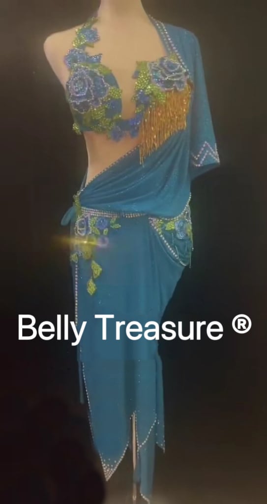 ベリーダンス オーダーメイド衣装 LY 2087 202303 | Belly Treasure®︎