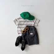 【取寄/韓国直送】THE GOGUMA 26/SM ボーダーTシャツ|夏服|韓国子供服