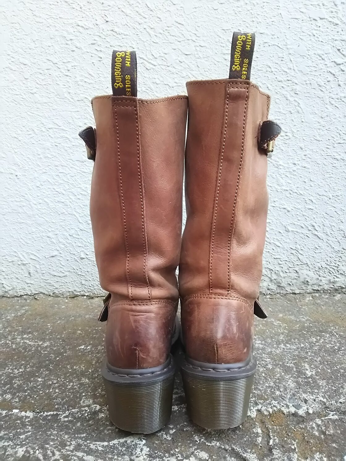 ドクターマーチンDr Martens/ROWENA/ヒール/レザー/エンジニアブーツ  