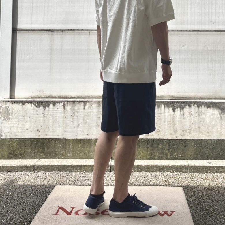 jackman JM4554 GG Sweat Shorts Navy ネイビー | noselow
