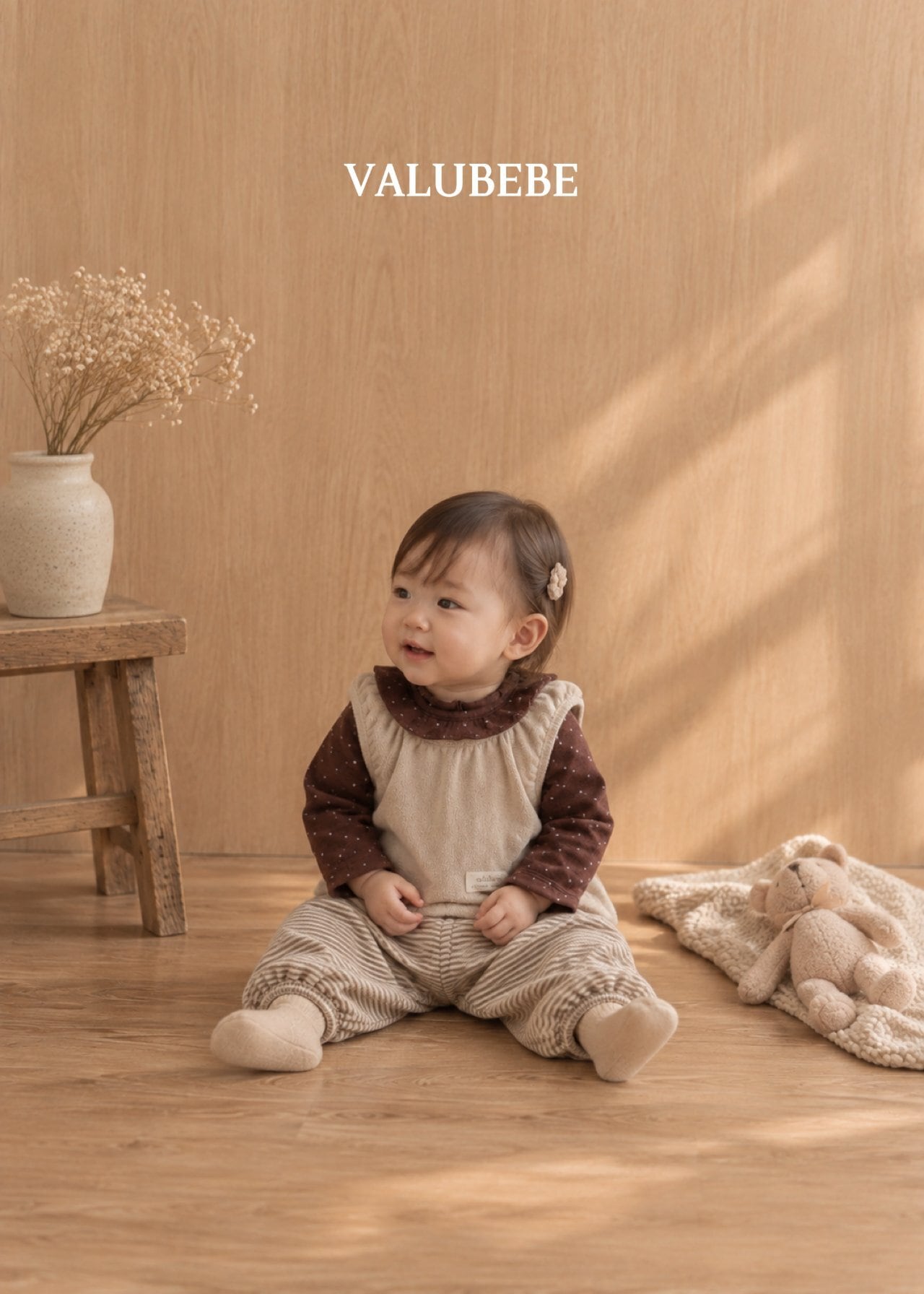 送料無料【予約】/ オーロラパフベスト /valubebe