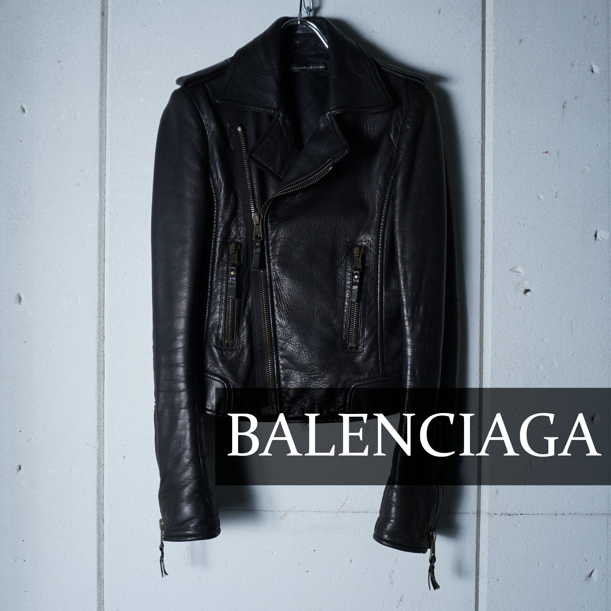 BALENCIAGA バレンシアガ ダブルライダーニコラ ジェスキエール期
