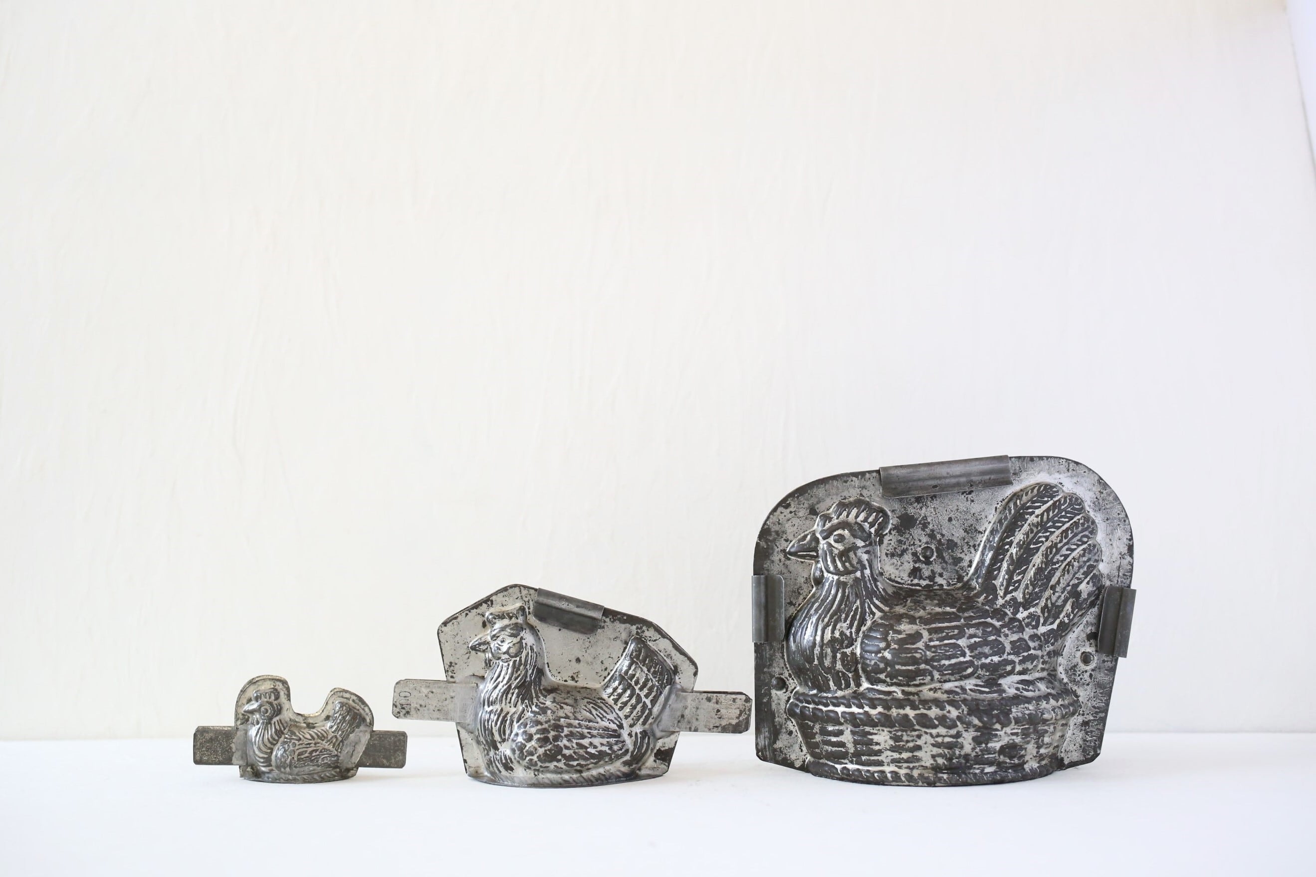 フランス アンティーク ヴィンテージ ニワトリ チョコレート型 チョコ