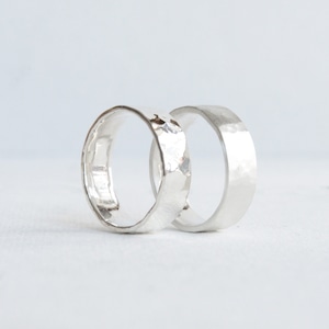 〈Silver925〉 HE(S) ring / flat / 5mm
