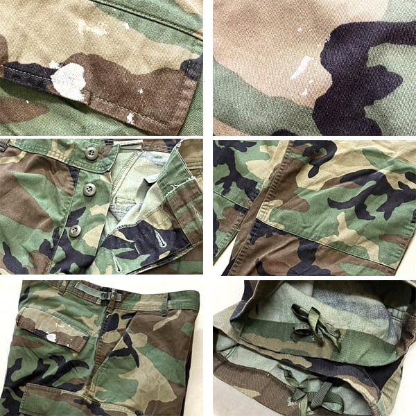 1点物◇実物アメリカ軍ビンテージ90s迷彩柄カーゴパンツ古着メンズM
