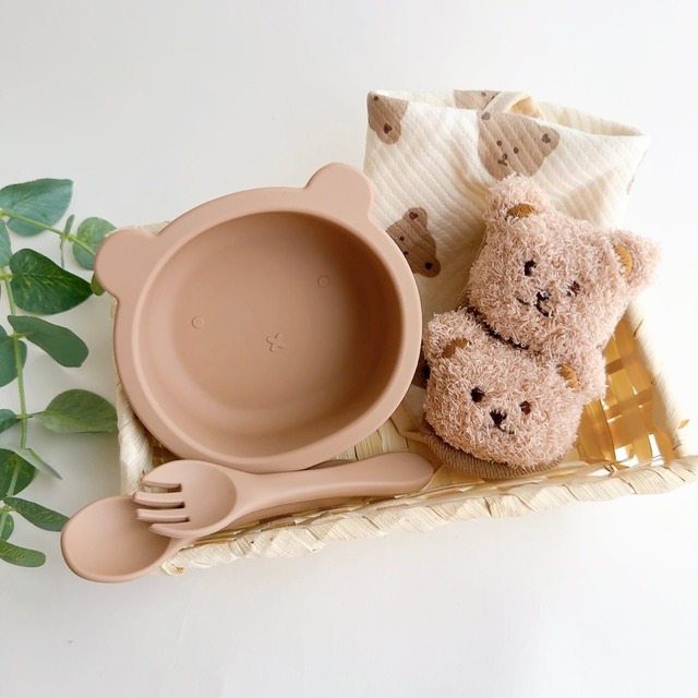 ベビーセット モカ5点セット ギフトセット