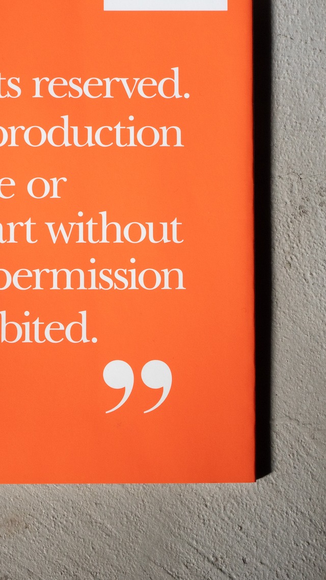 "QUOTATION No.1" used Magazine book