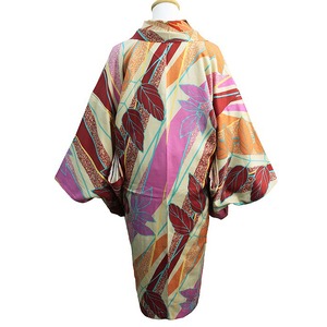 長羽織 レトロモダン 洗える着物 羽織 ちりよけ 防寒 カーディガン 着物 おしゃれ 小紋 秋 冬