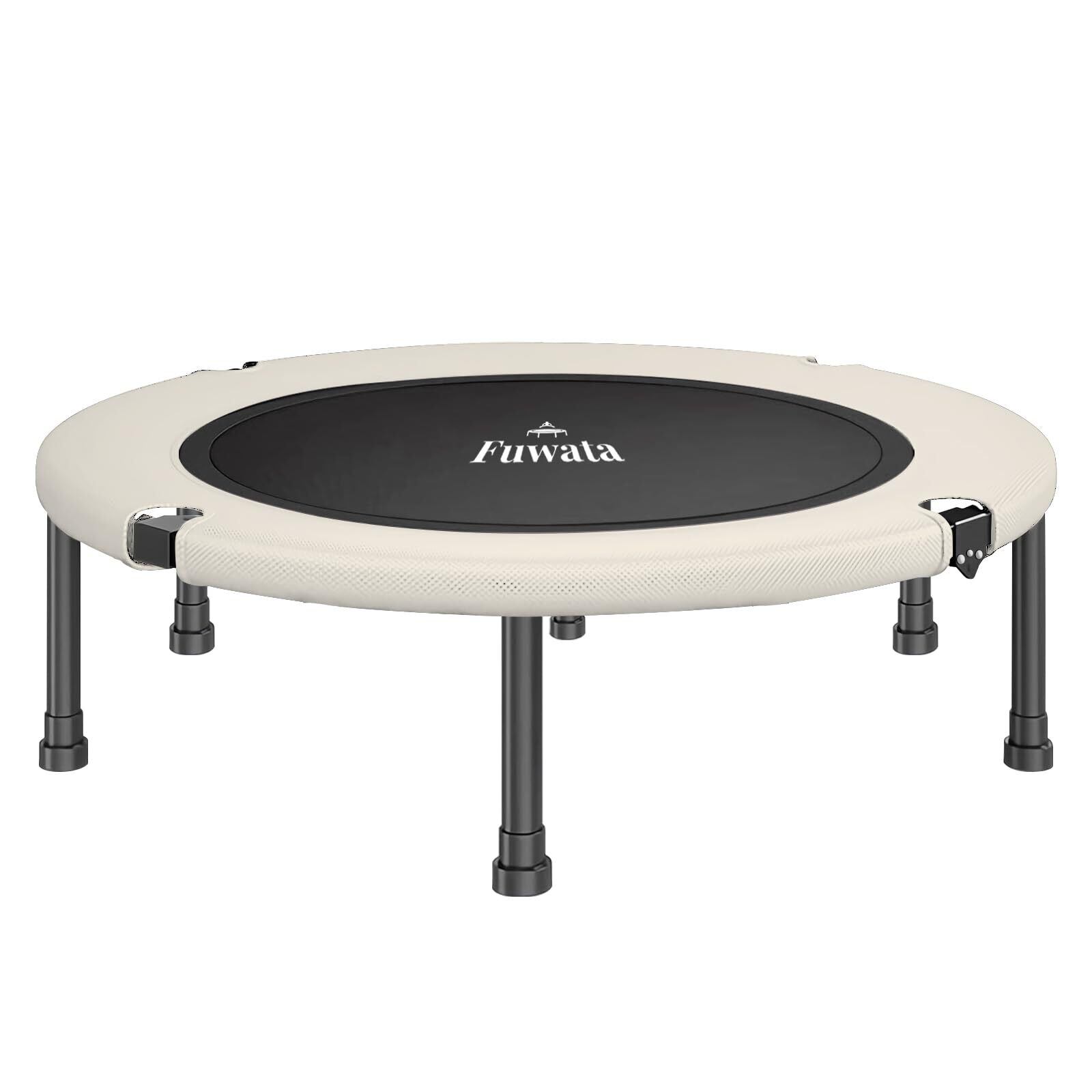 Fuwata トランポリン 室内用 大人用 子供用 大型102cm 耐荷重150kg