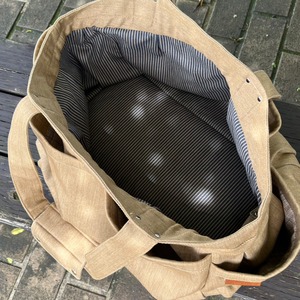 ...&デハロナキャリーバッグ　natural　メッシュ無し（Ｌ）他1点おまとめ便